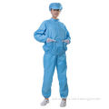 ESD Stand-up Collar Jacket and Pants for Anti-static Work Shop